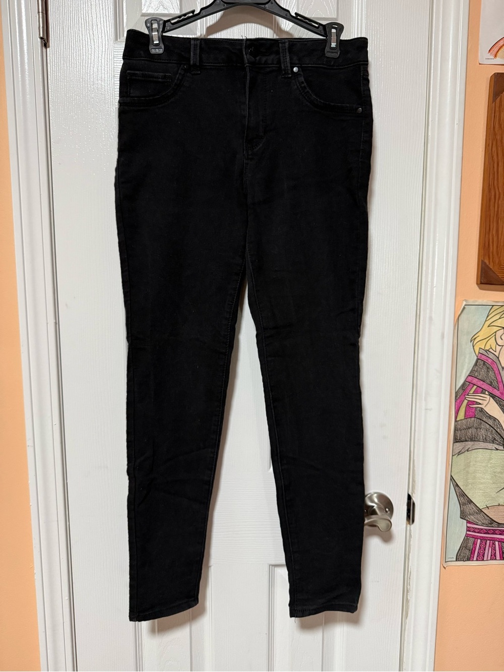 d. jeans Women's Black Skinny High-Rise Jeans